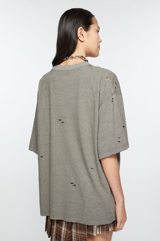 Acne Studios Logo-T-Shirt – Lockere Passform