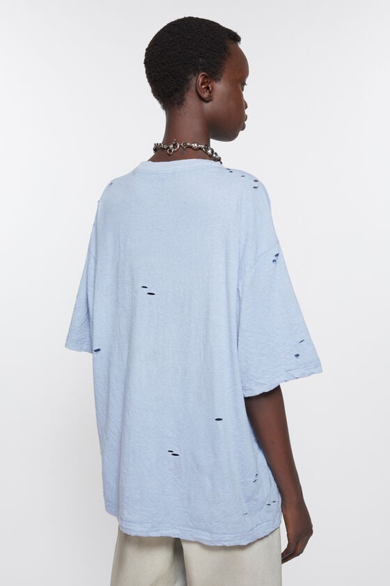 Acne Studios Logo-T-Shirt – Lockere Passform