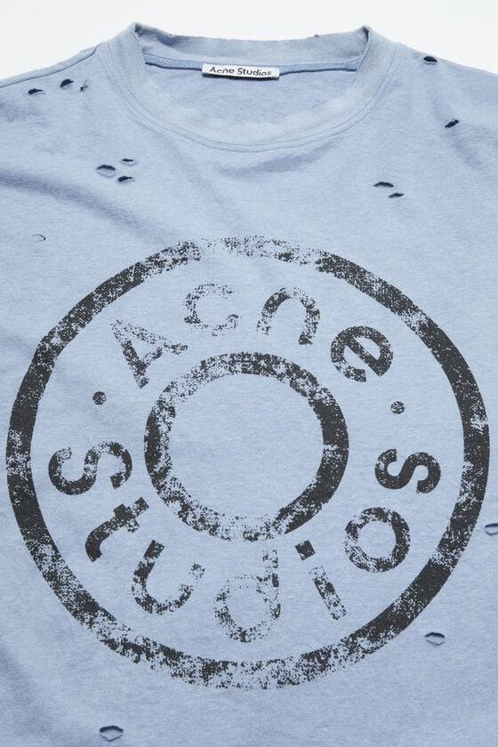 Acne Studios Logo-T-Shirt – Lockere Passform