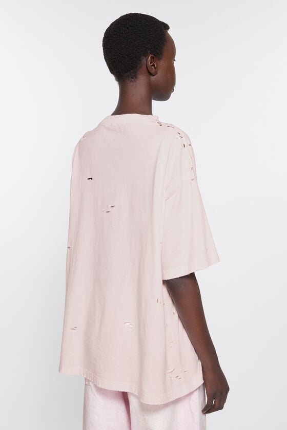 Acne Studios Logo-T-Shirt – Lockere Passform