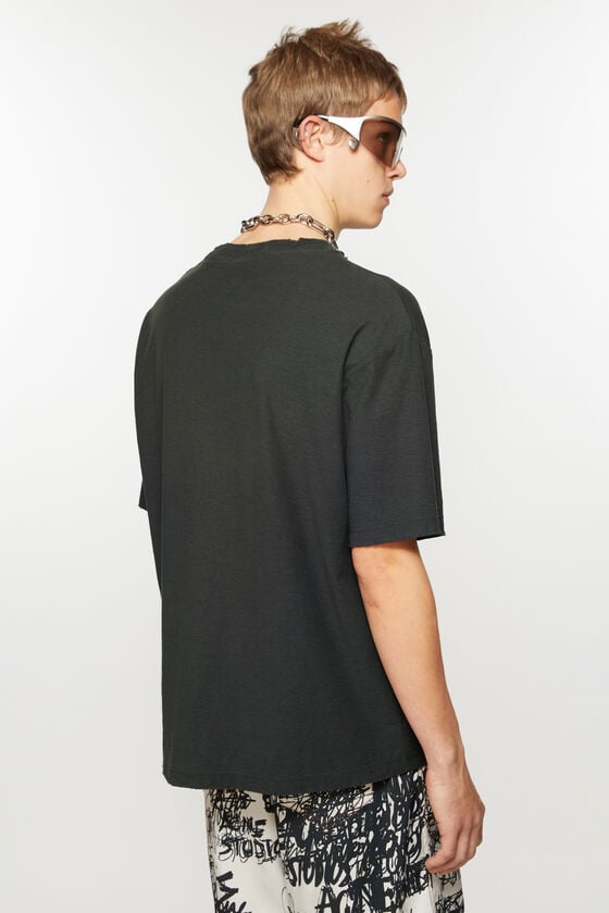 Acne Studios Logo-T-Shirt – Lockere Passform
