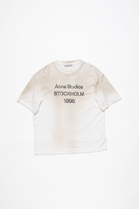 Acne Studios Logo-T-Shirt – Lockere Passform