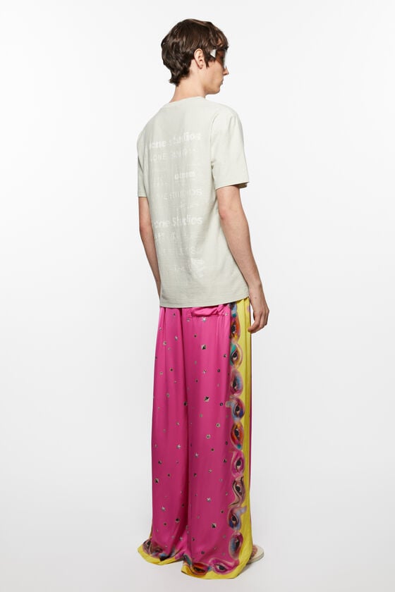 Acne Studios Logo-T-Shirt – Lockere Passform