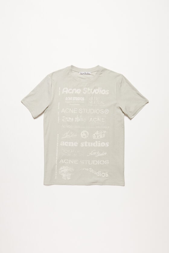 Acne Studios Logo-T-Shirt – Lockere Passform