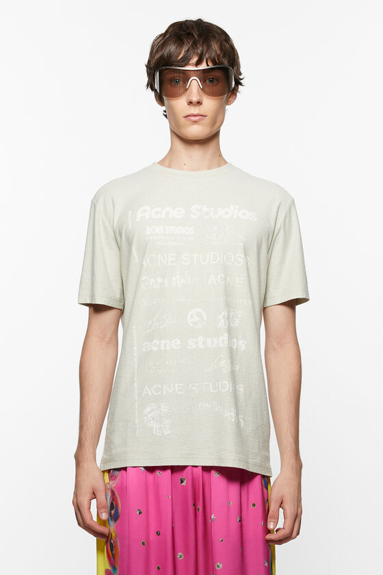 Acne Studios Logo-T-Shirt – lockere Passform Acne Studios Logo-T-Shirt – lockere Passform