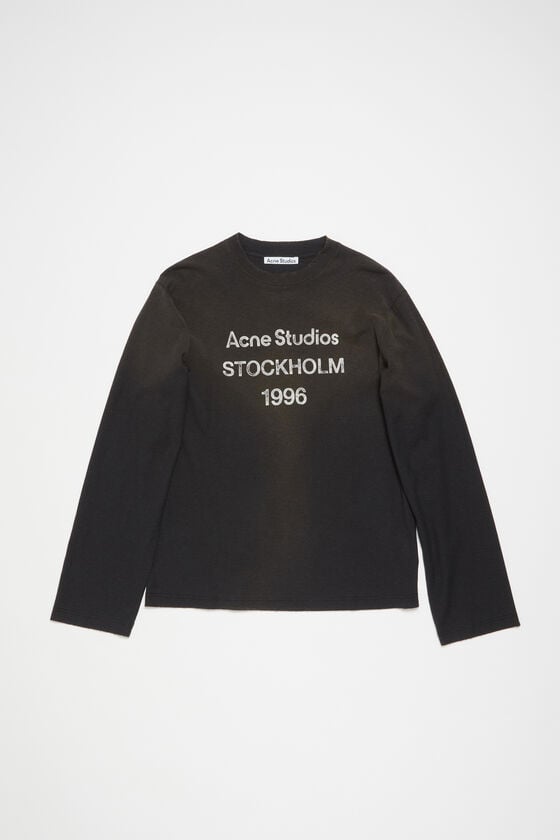 Acne Studios Logo-T-Shirt – Lockere Passform