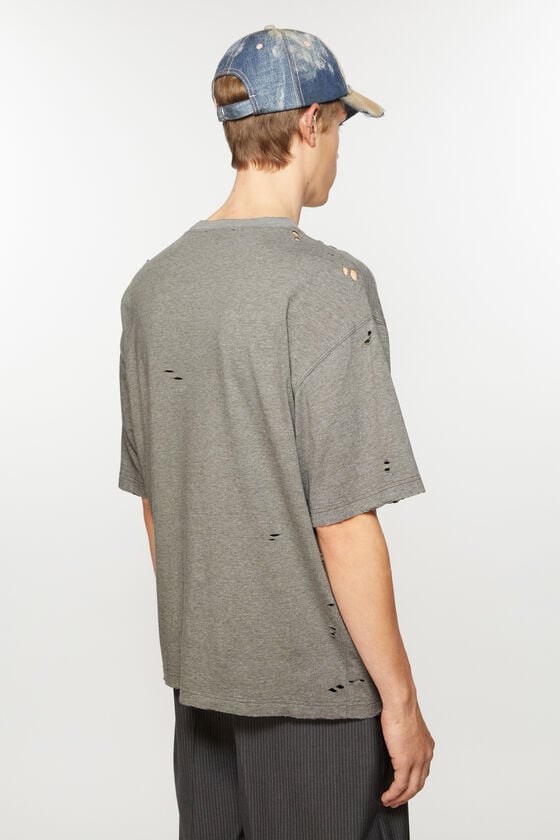 Acne Studios Logo-T-Shirt – Lockere Passform