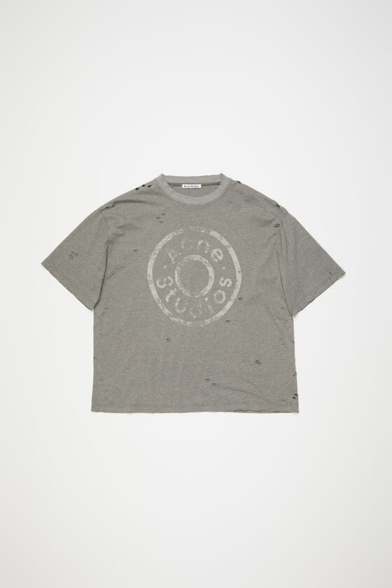 Acne Studios Logo-T-Shirt – Lockere Passform