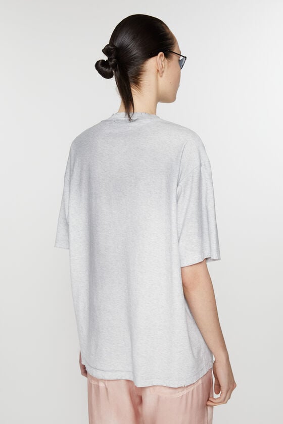 Acne Studios Logo-T-Shirt – Lockere Passform