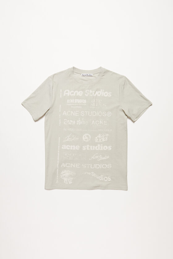 Acne Studios Logo-T-Shirt – lockere Passform