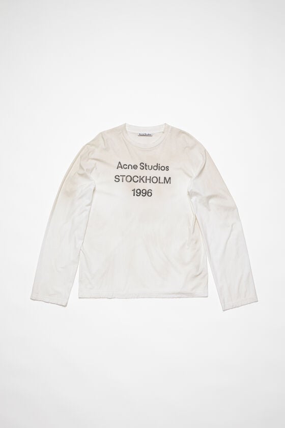 Acne Studios Logo-T-Shirt – Lockere Passform