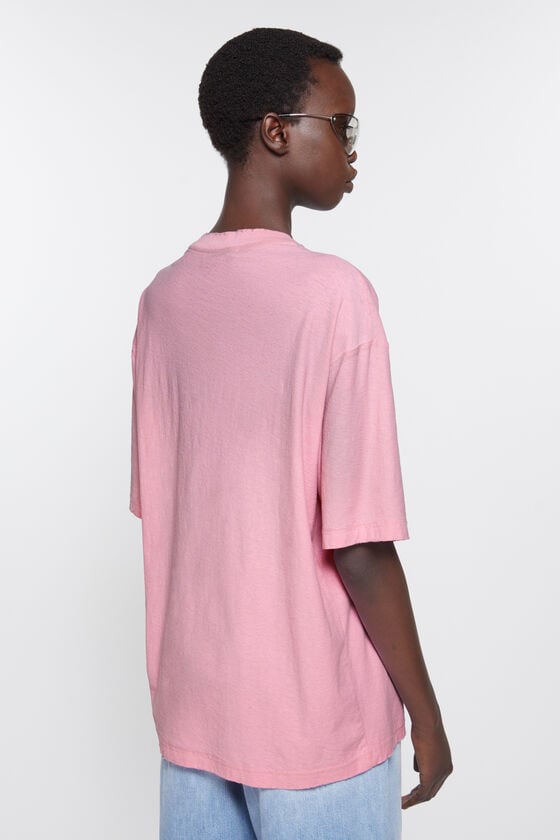 Acne Studios Logo-T-Shirt – Lockere Passform