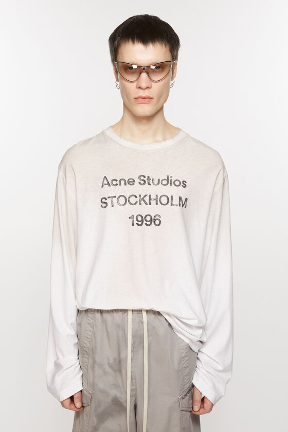 Acne Studios Logo-T-Shirt – lockere Passform Acne Studios Logo-T-Shirt – lockere Passform