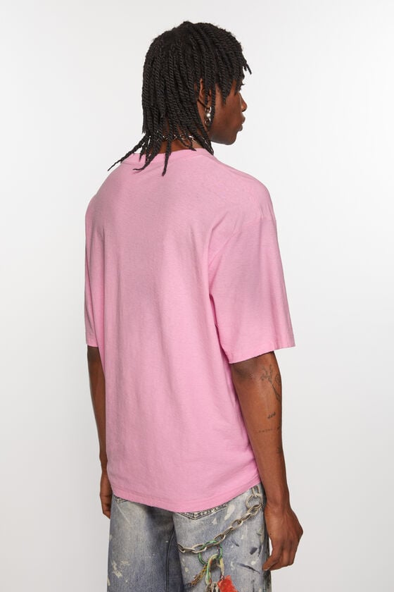 Acne Studios Logo-T-Shirt – Lockere Passform