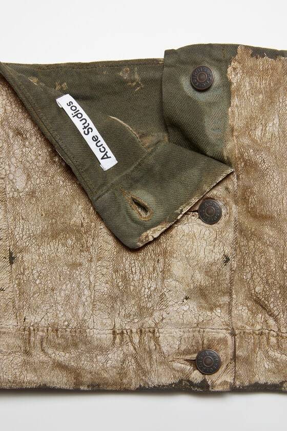 Acne Studios Mikro-Jeansrock Laufsteg-Show