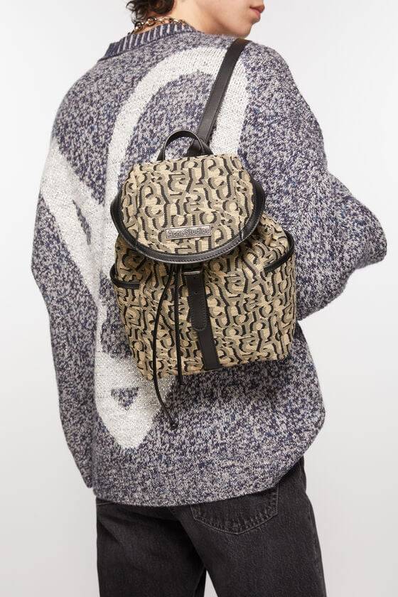 Acne Studios Mini Backpack Monogram