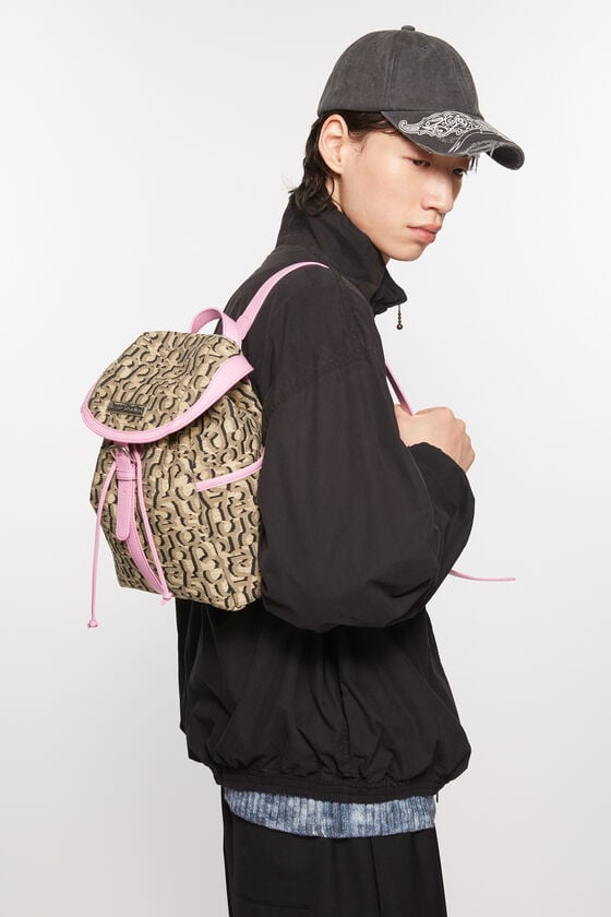 Acne Studios Mini Backpack Monogram