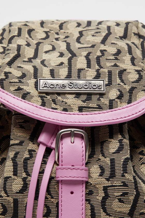 Acne Studios Mini Backpack Monogram