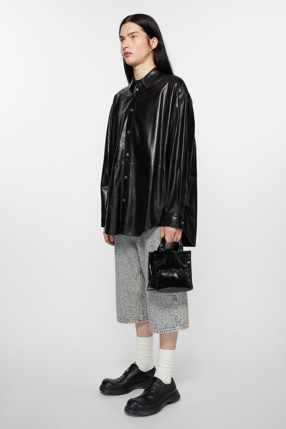 Acne Studios Mini-Schultertasche Mit Logo