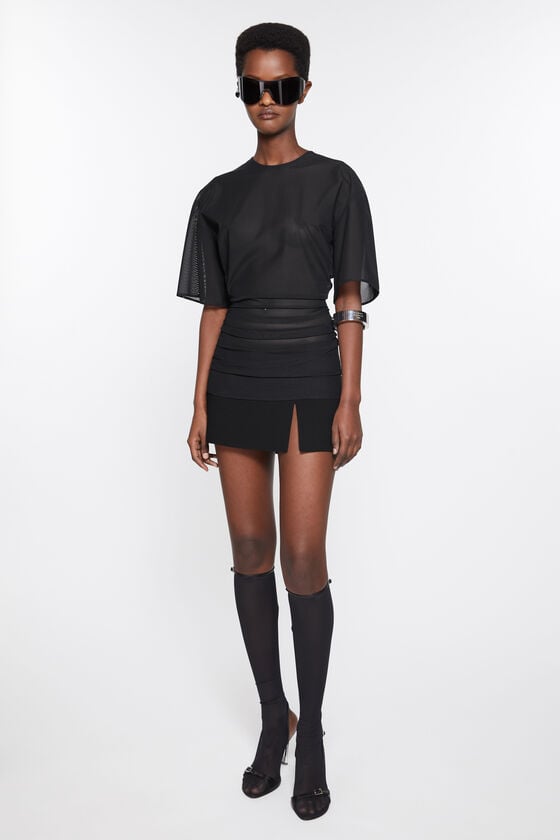 Acne Studios Mini Skirt Laufsteg-Show