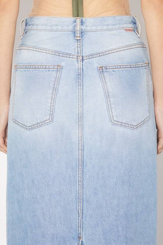 Acne Studios Mittellanger Jeansrock