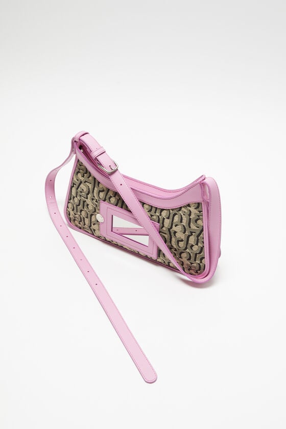 Acne Studios Monogram Platt Mini-Umhängetasche