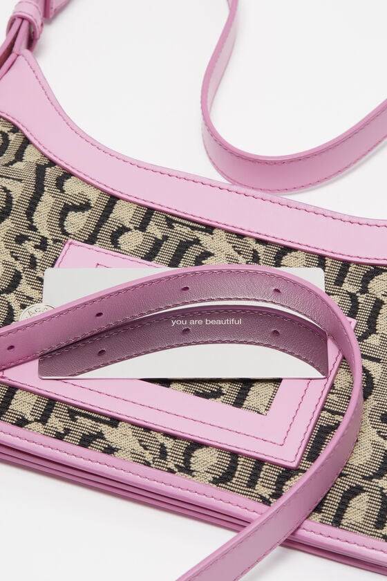 Acne Studios Monogram Platt Mini-Umhängetasche