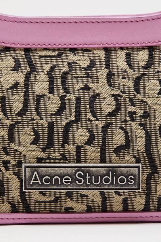 Acne Studios Monogram Platt Mini-Umhängetasche