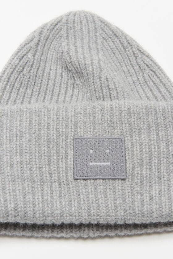 Acne Studios Mütze Mit Großem Face-Logo