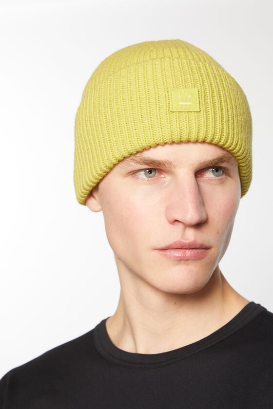 Acne Studios Mütze Mit Kleinem Face-Logo
