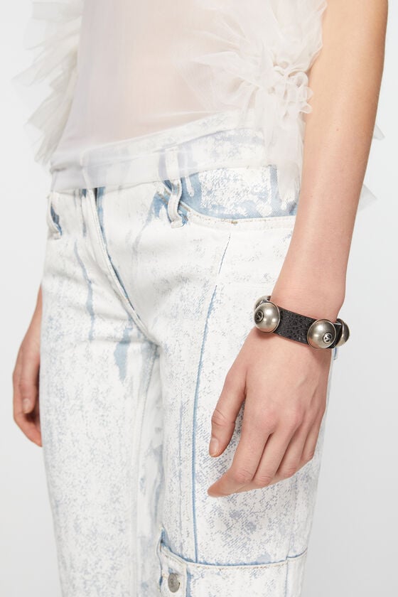 Acne Studios Nietenarmband Aus Leder