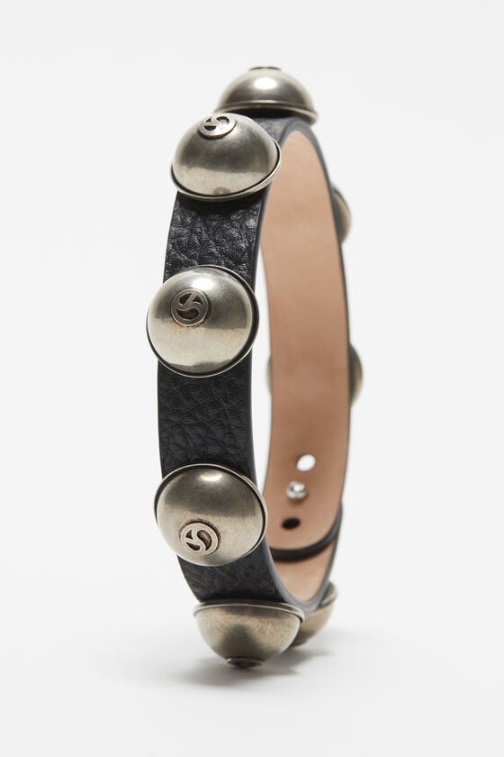 Acne Studios Ohrstecker-Halskette Aus Leder