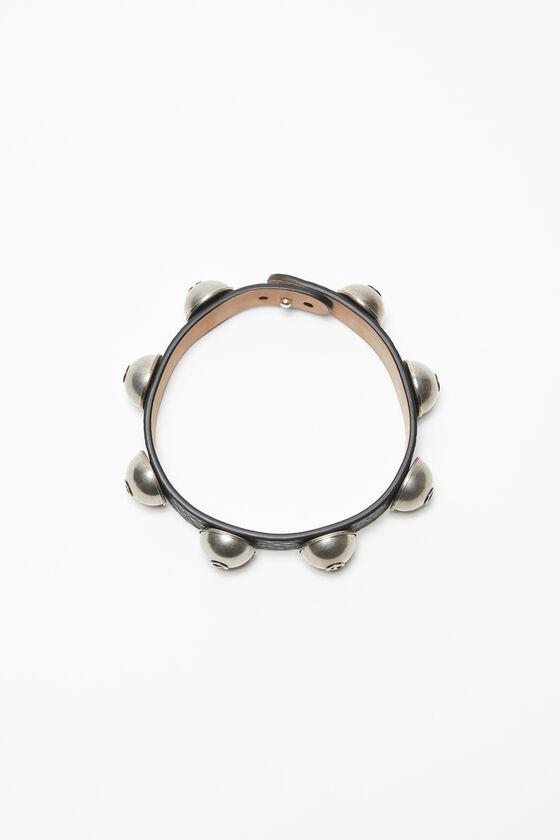 Acne Studios Ohrstecker-Halskette aus Leder