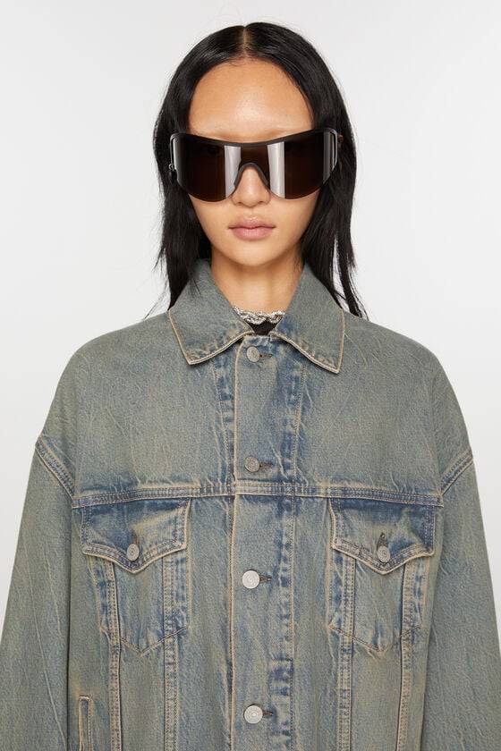 Acne Studios Oversized-Denimjacke