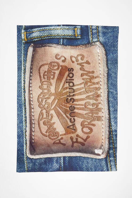 Acne Studios Oversized-Schal mit Print