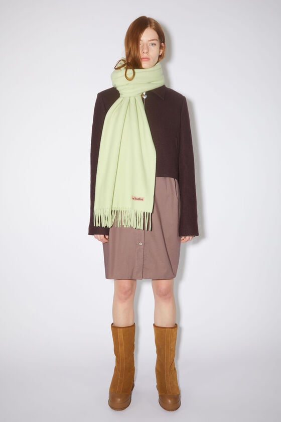 Acne Studios Oversized-Wollschal Mit Fransen