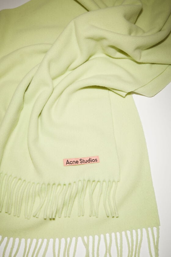 Acne Studios Oversized-Wollschal Mit Fransen