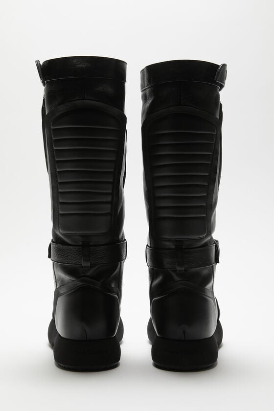 Acne Studios Patchwork-Lederstiefel