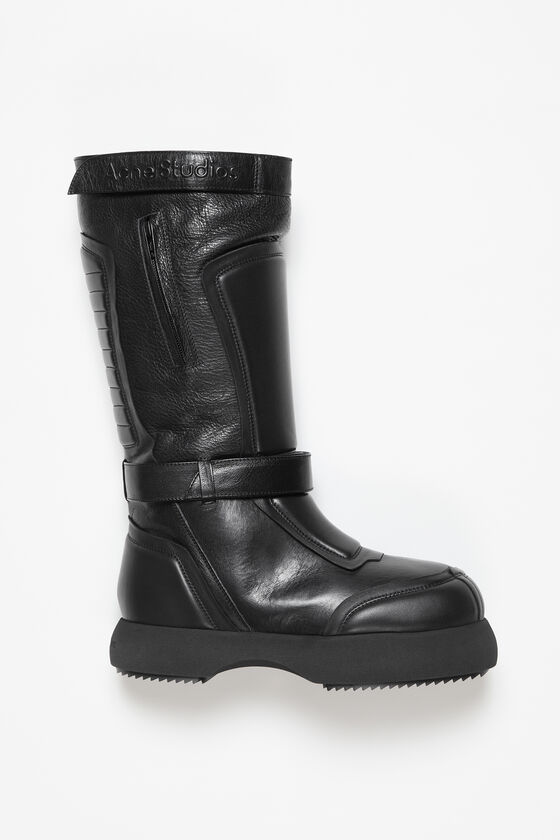Acne Studios Patchwork-Lederstiefel