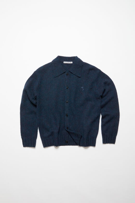 Acne Studios Polo-Cardigan Aus Wolle