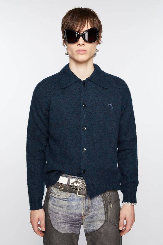 Acne Studios Polo-Cardigan aus Wolle