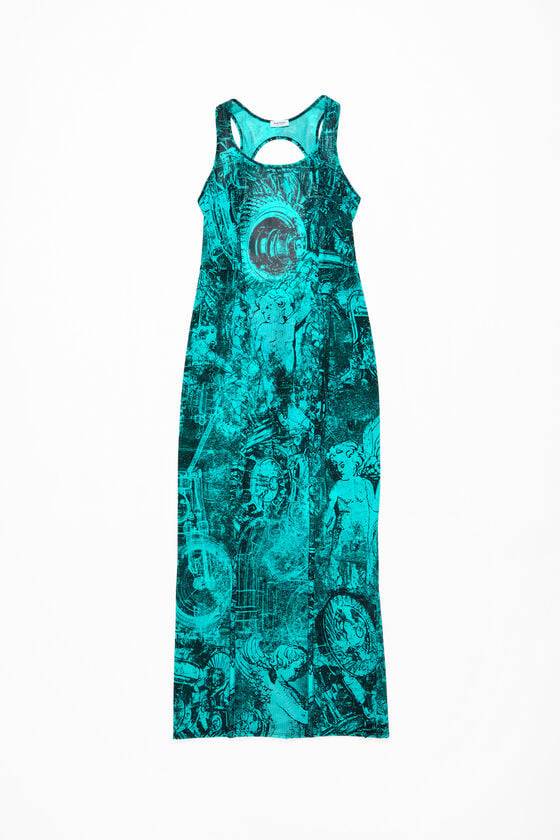 Acne Studios Printed Dress Laufsteg-Show