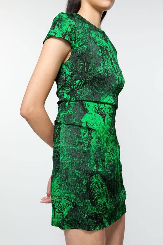 Acne Studios Printed Dress Laufsteg-Show