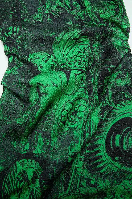 Acne Studios Printed Dress Laufsteg-Show