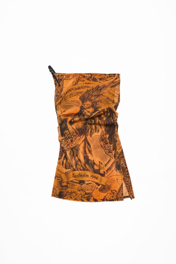 Acne Studios Printed Dress Laufsteg-Show