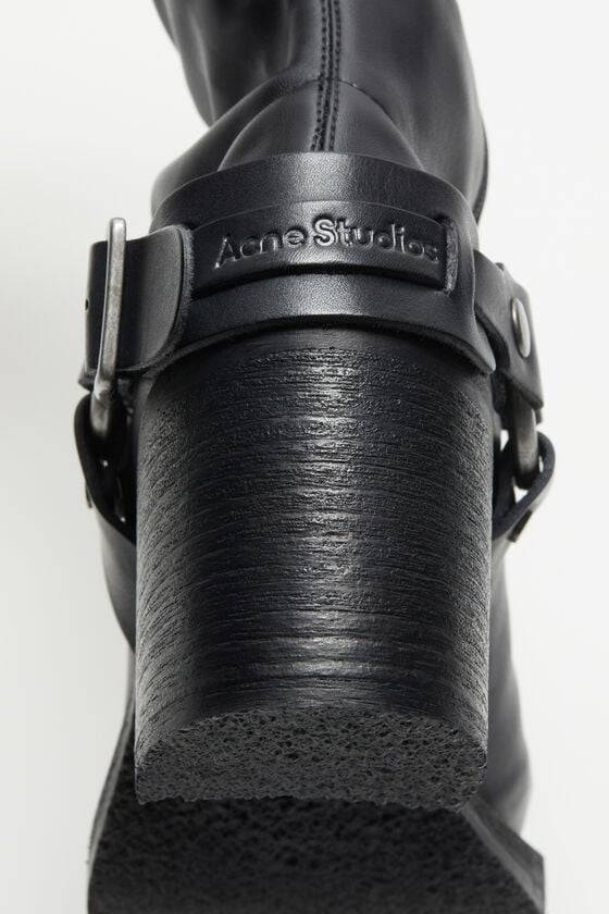 Acne Studios Pull-On-Stiefel Mit Schnalle