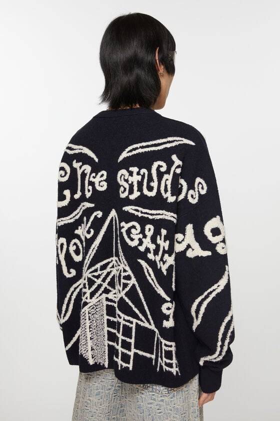 Acne Studios Pullover Mit Jacquard-Logo