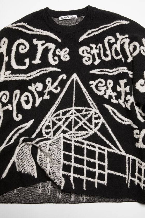 Acne Studios Pullover Mit Jacquard-Logo