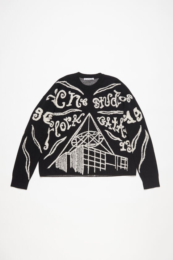 Acne Studios Pullover Mit Jacquard-Logo