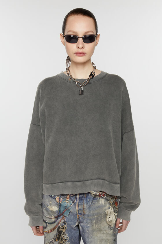 Acne Studios Pullover mit Logo-Patch